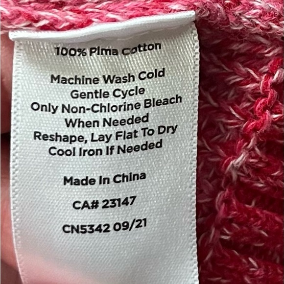 Talbots pima ombré sweater size M - Picture 7 of 7